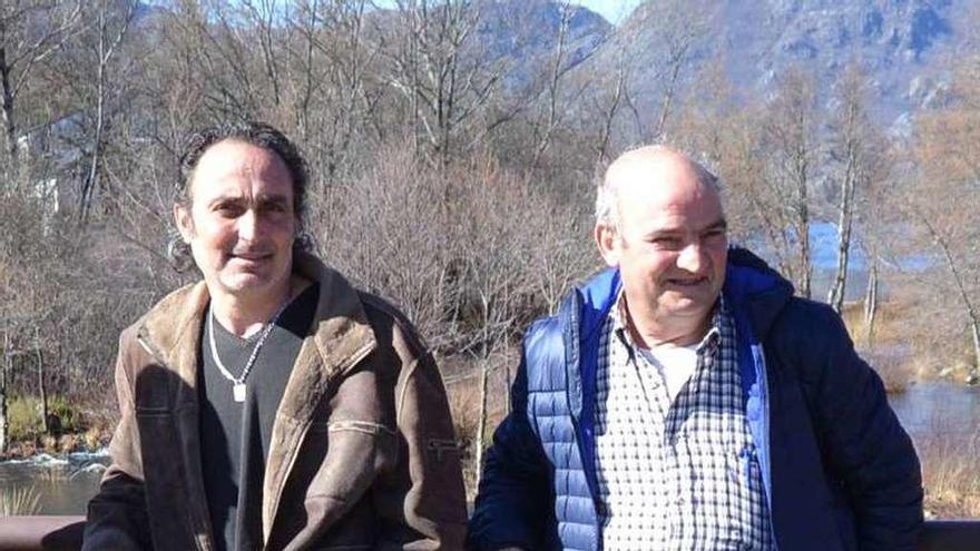 Benjamín Ferrero, edil de Medio Ambiente, y José Manuel Prieto, alcalde.