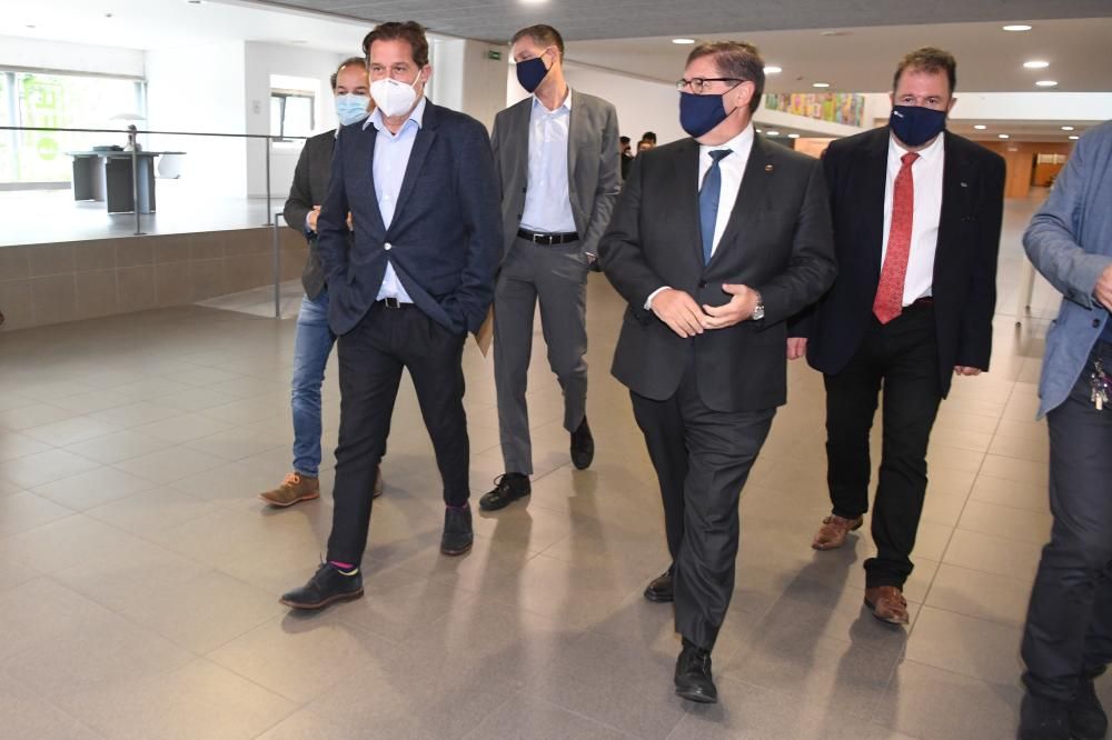 El consejero delegado de la compañía cervecera ha participado en la conferencia inaugural del curso en la Facultad de Economía y Empresa de la Universidade da Coruña.