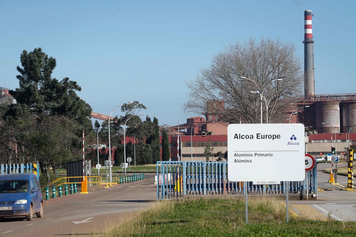 Planta de Alcoa en San Cibrao