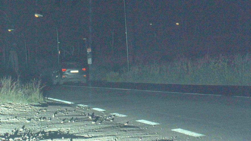 Imagen del radar captada por la Policía Local.