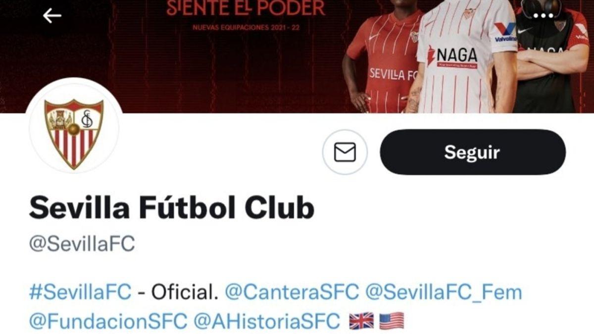 La ira de los fans del Chelsea hace que el Sevilla pierda la verificación de Twitter