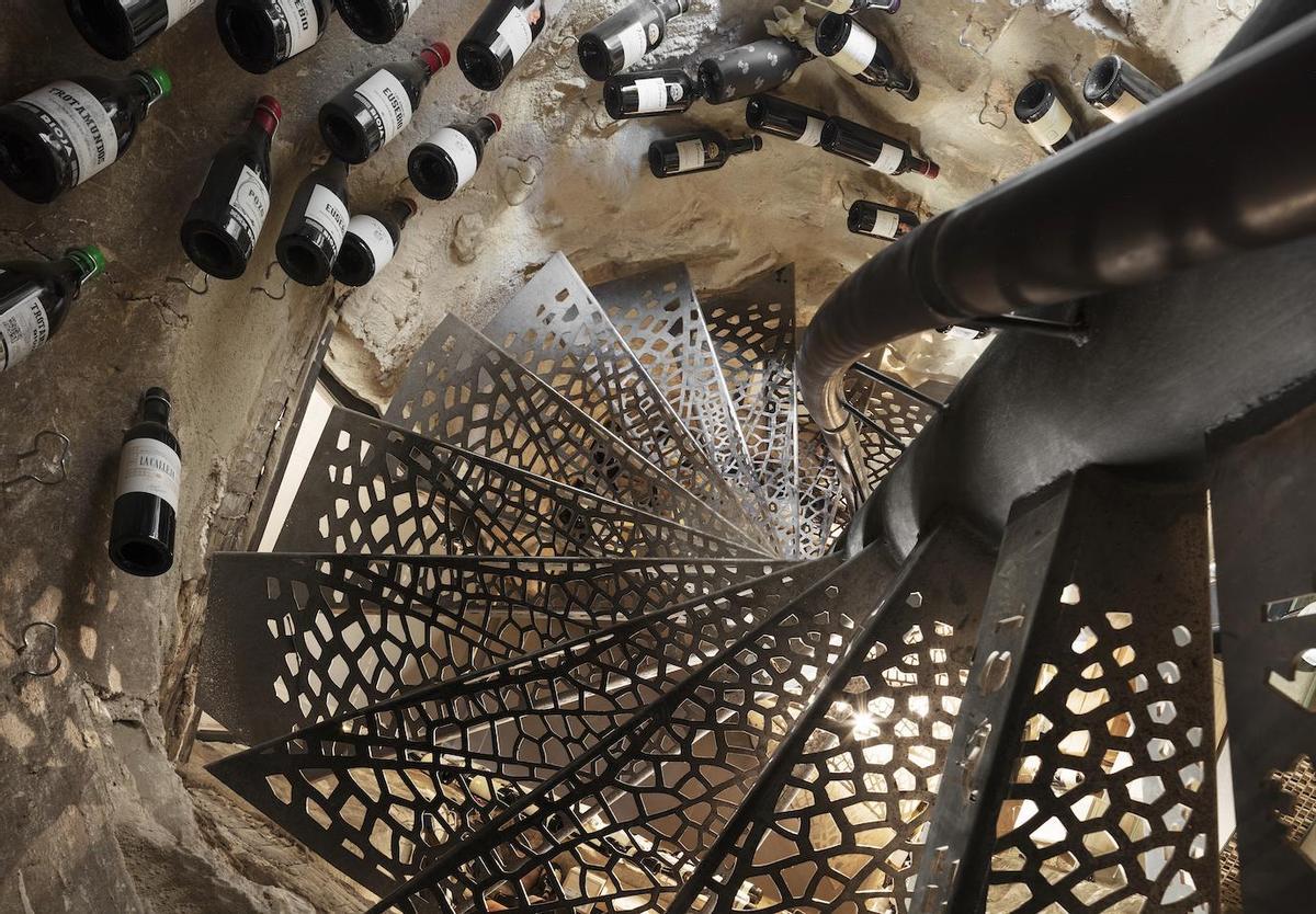 La bodega de Nublo, propia de un gran restaurante de La Rioja