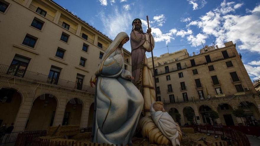 El Belén Gigante de Alicante cambia de ubicación esta Navidad