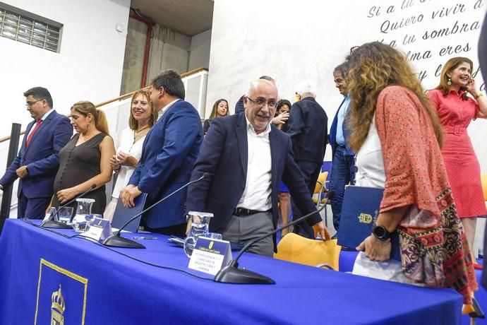 CANARIA. CABILDO INSULAR. LAS PALMAS DE GRAN CANARIA. Firma del pacto de Gobierno del Cabildo de Gran Canaria y presentación de las líneas estratégicas de trabajo. Fotos: Juan Castro  | 26/07/2019 | Fotógrafo: Juan Carlos Castro