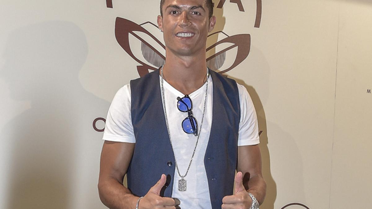 Cristiano Ronaldo en la fiesta del restaurante Zela Ibiza