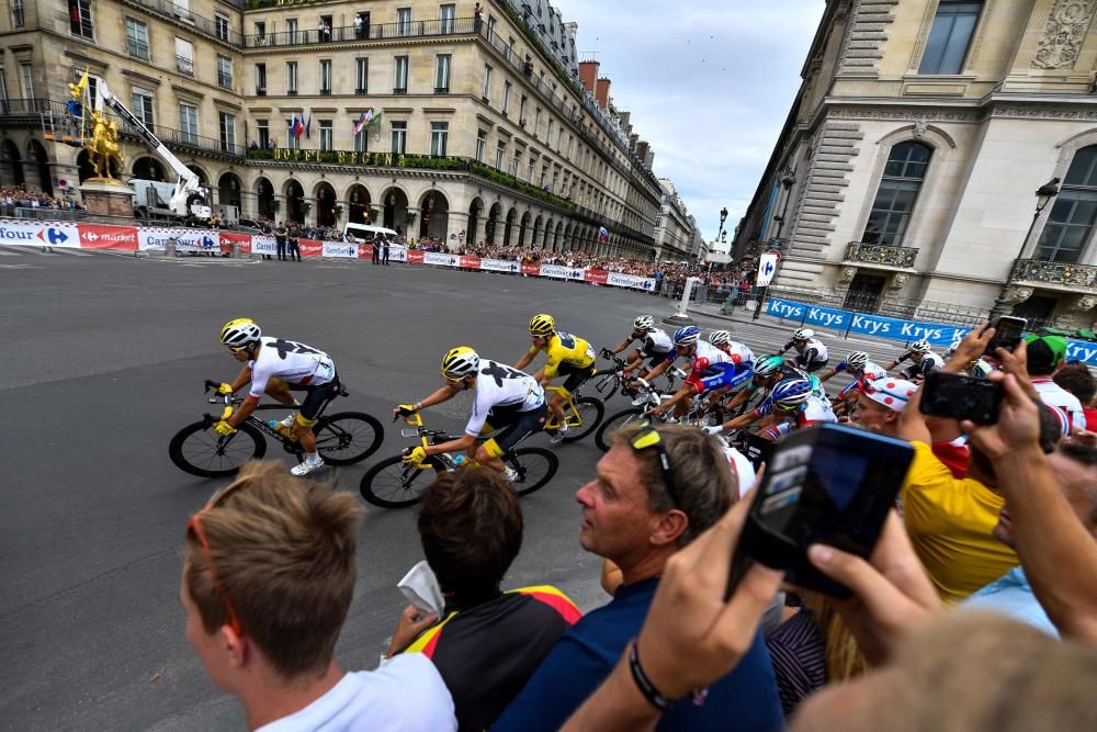 Tour de Francia: La vigésima etapa, en imágenes