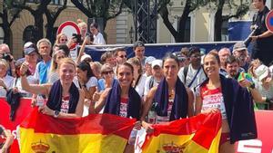 Espanya aconsegueix la plata i el bronze per equips a la marató femenina i masculina