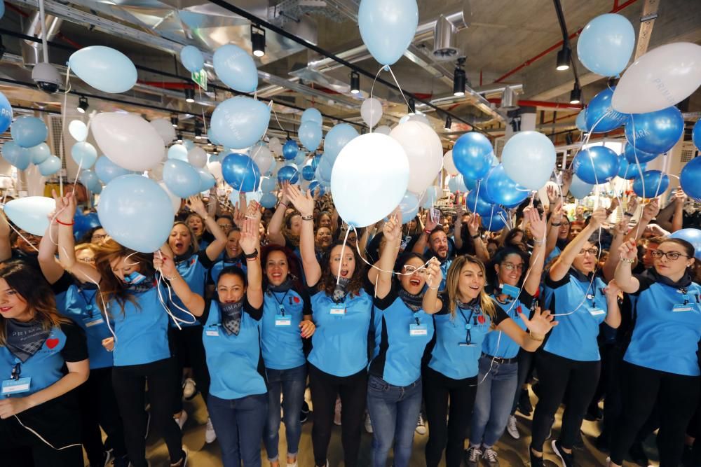 Inauguración de la tienda Primark en el centro de València