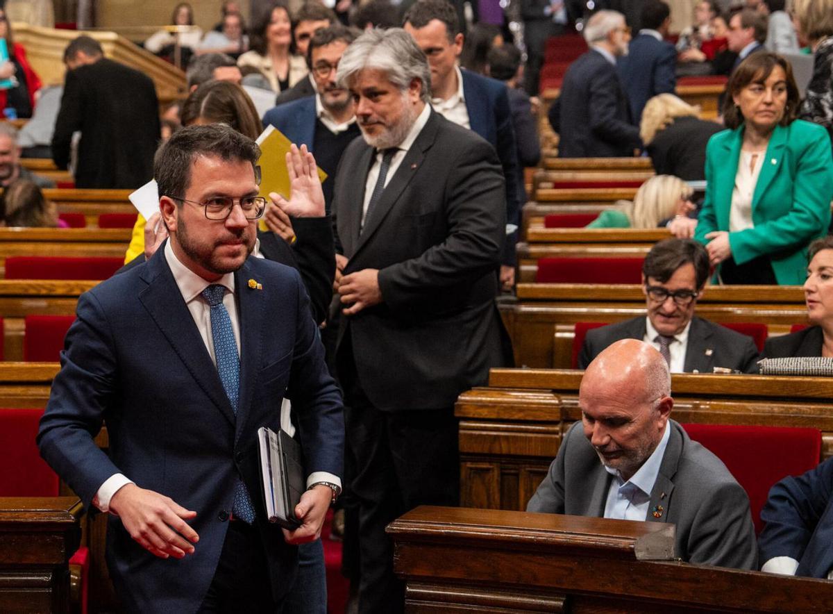 Els pactes d’ERC i Junts amb el PSC