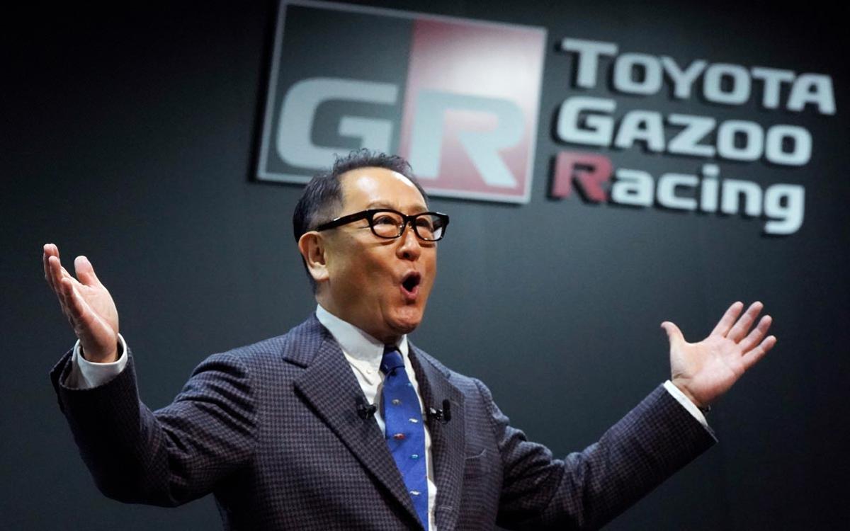Akio Toyota., presidente de Toyota