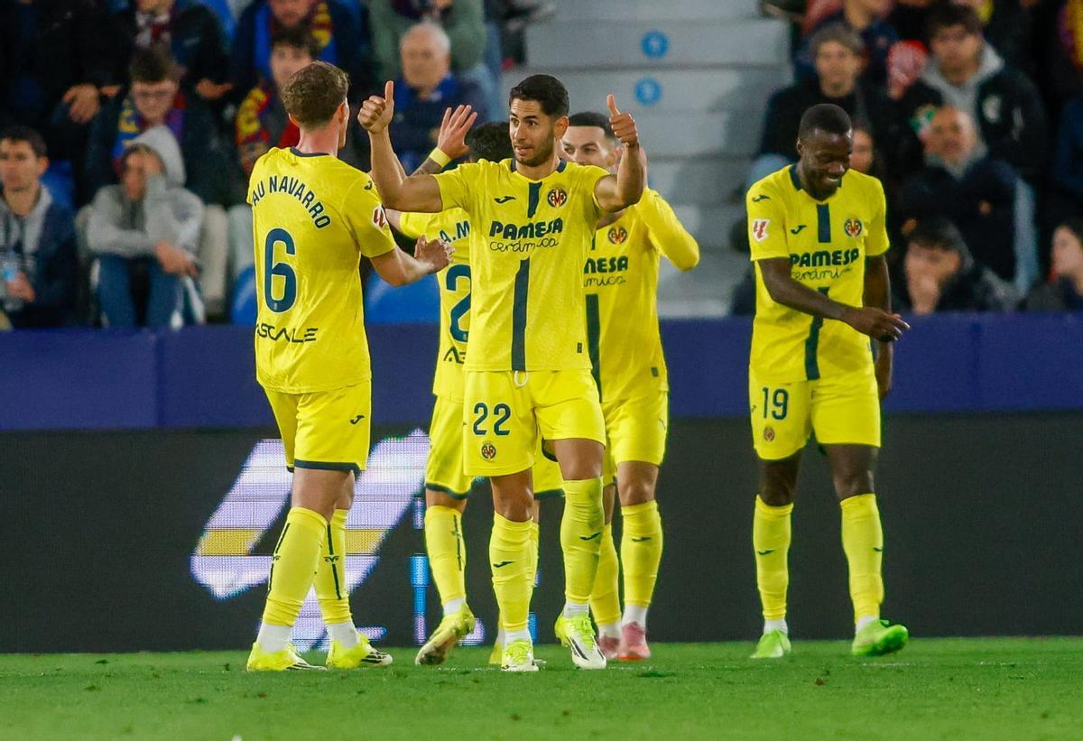 El Villarreal asalta el Ciutat de València y agrava la crisis del Levante