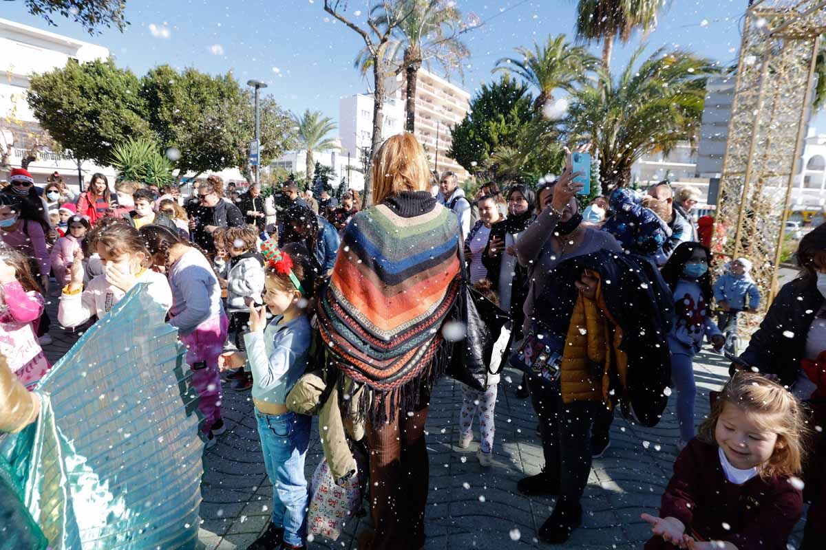 Tobogán de hielo en Sant Antoni