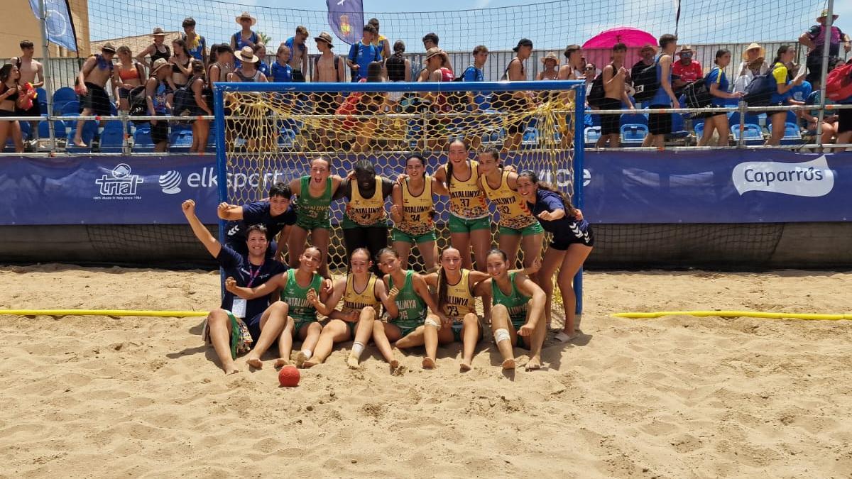 Una de les seleccions celebra l'accés a la semifinal