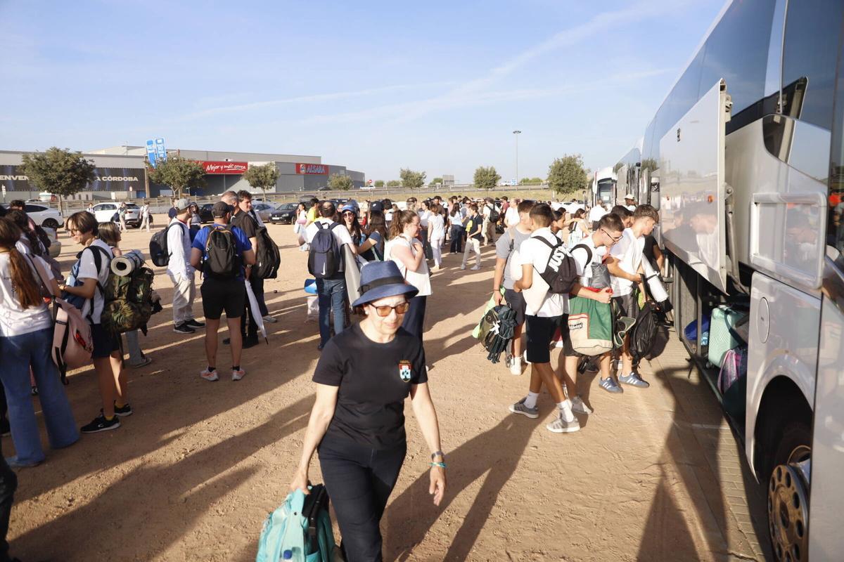 Regresan a Córdoba los más de 1.000 jóvenes tras su encuentro con León XIV Regresan a Córdoba los más de 1.000 jóvenes tras su encuentro con León XIV