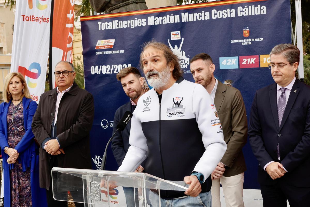 Presentación de la TotalEnergies Maratón Murcia Costa Cálida