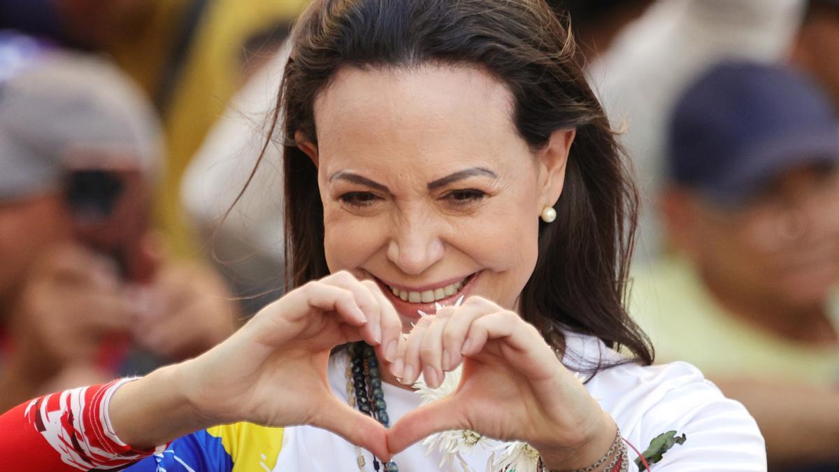 María Corina Machado , Premio Nobel de la Paz