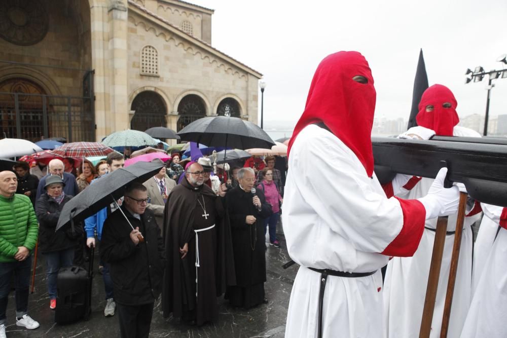 Procesión del sábado Santo en Gijón, suspendida po