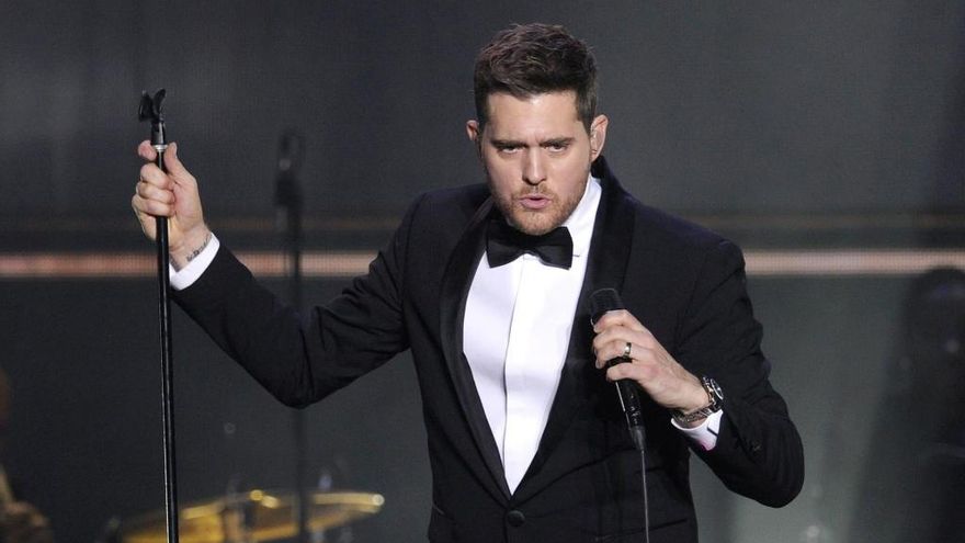 Michael Bublé, en un concierto.