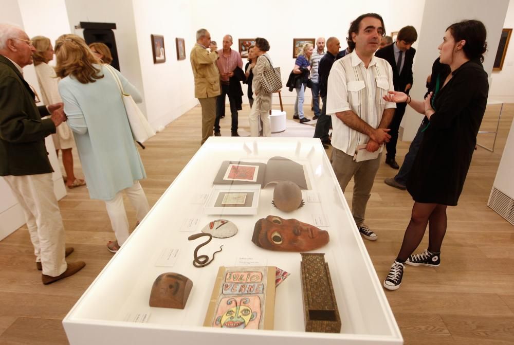 Nuevo montaje en la sala dedicada a Aurelio Suárez en el Museo de Bellas Artes de Asturias