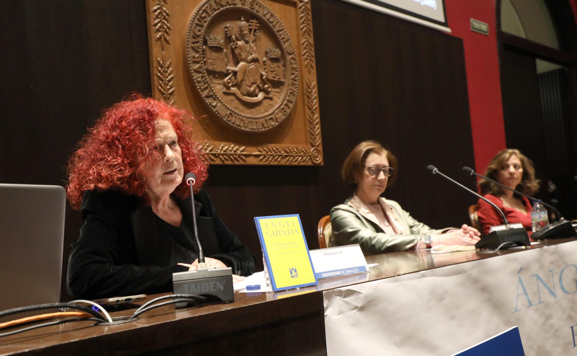 Presentación de la antología poética de Ángel Guinda, 'El arraigo de vivir'