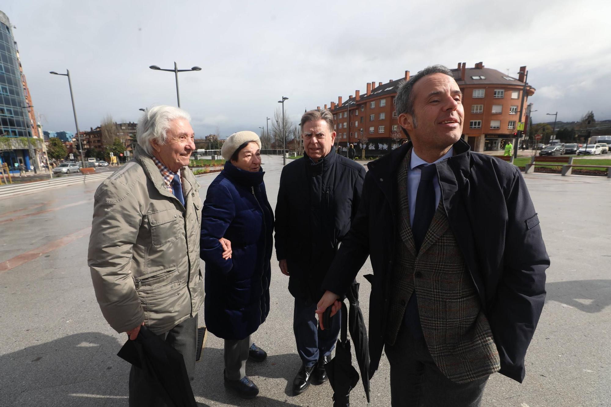 EN IMÁGENES: La nueva plaza de la Cruz Roja de Oviedo ya está abierta al público