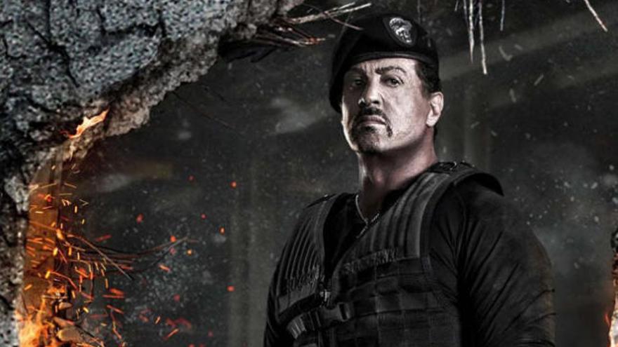 Silvester Stallone en &#039;Los Mercenarios&#039;.