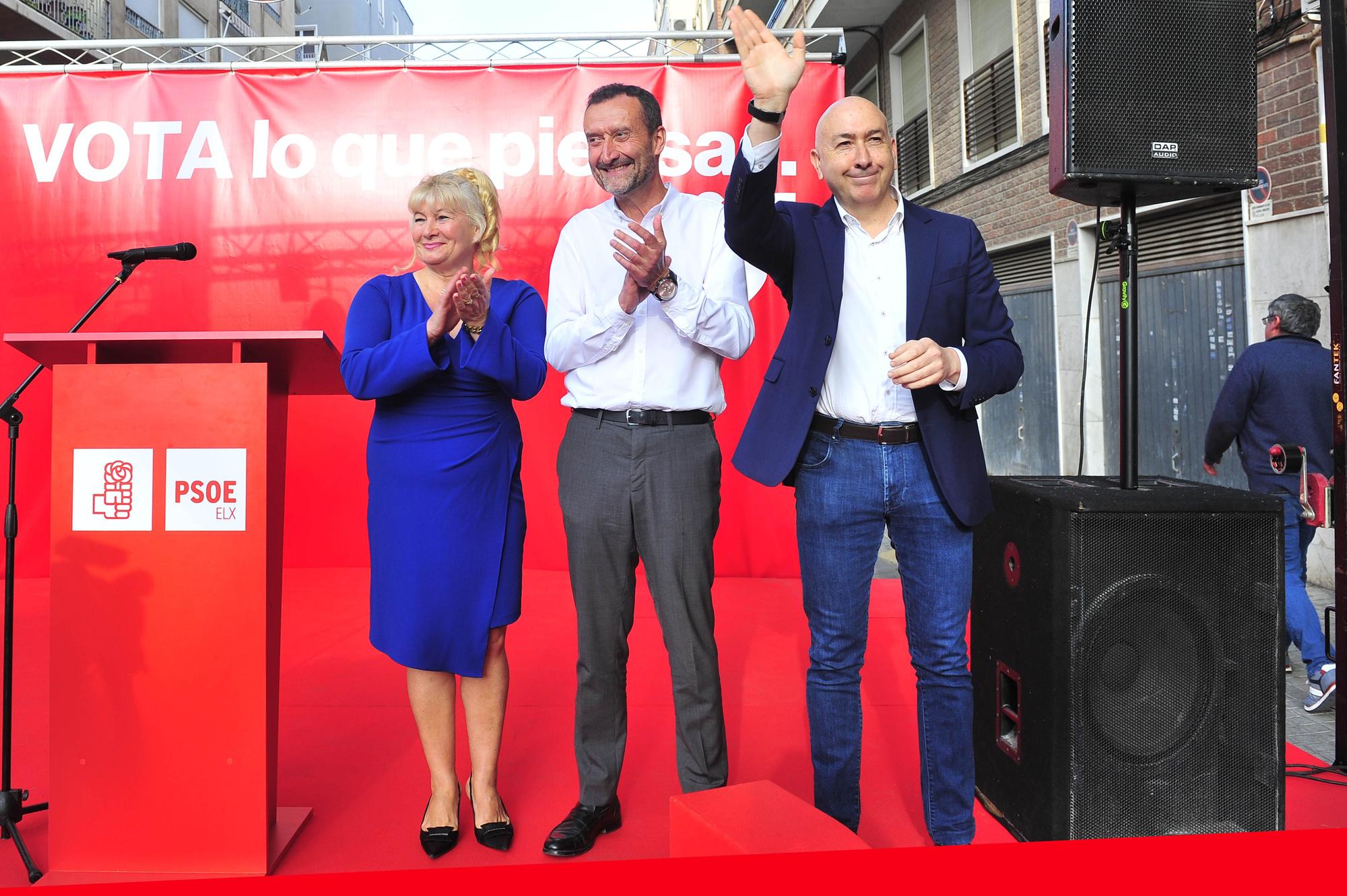 Cierre de campaña del PSOE de Elche