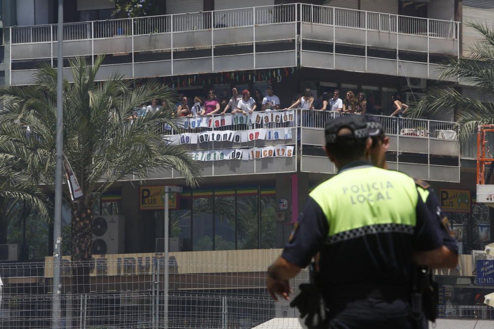 La mascletà tuvo un inicio muy lento