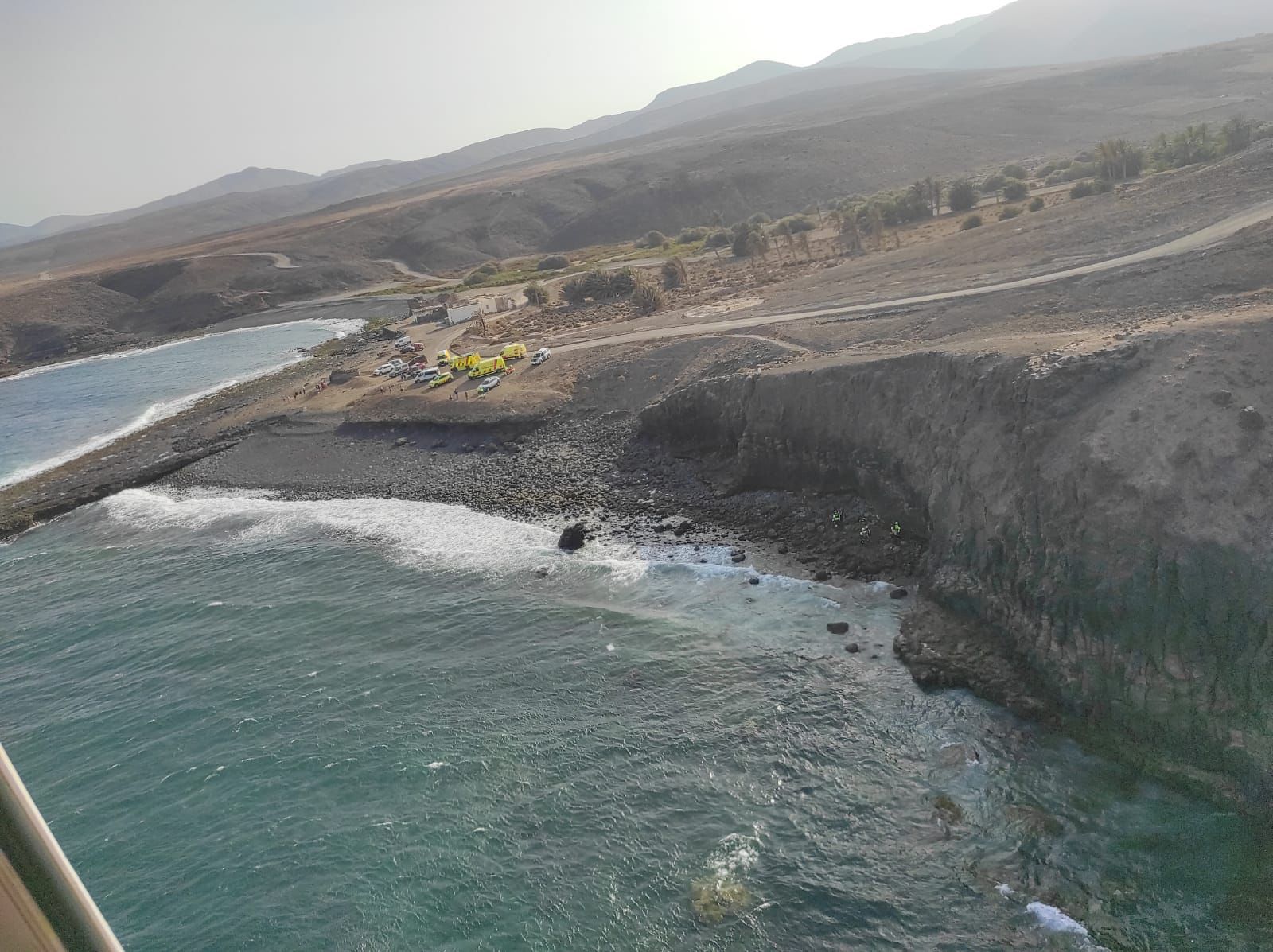 Cae al mar en Antigua