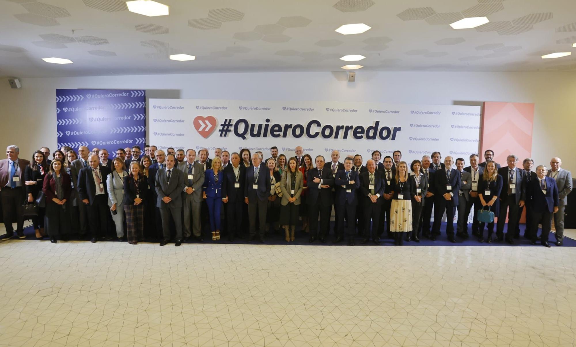 #Quierocorredor convoca a 1.500 empresarios en Barcelona en una jornada reivindicativa