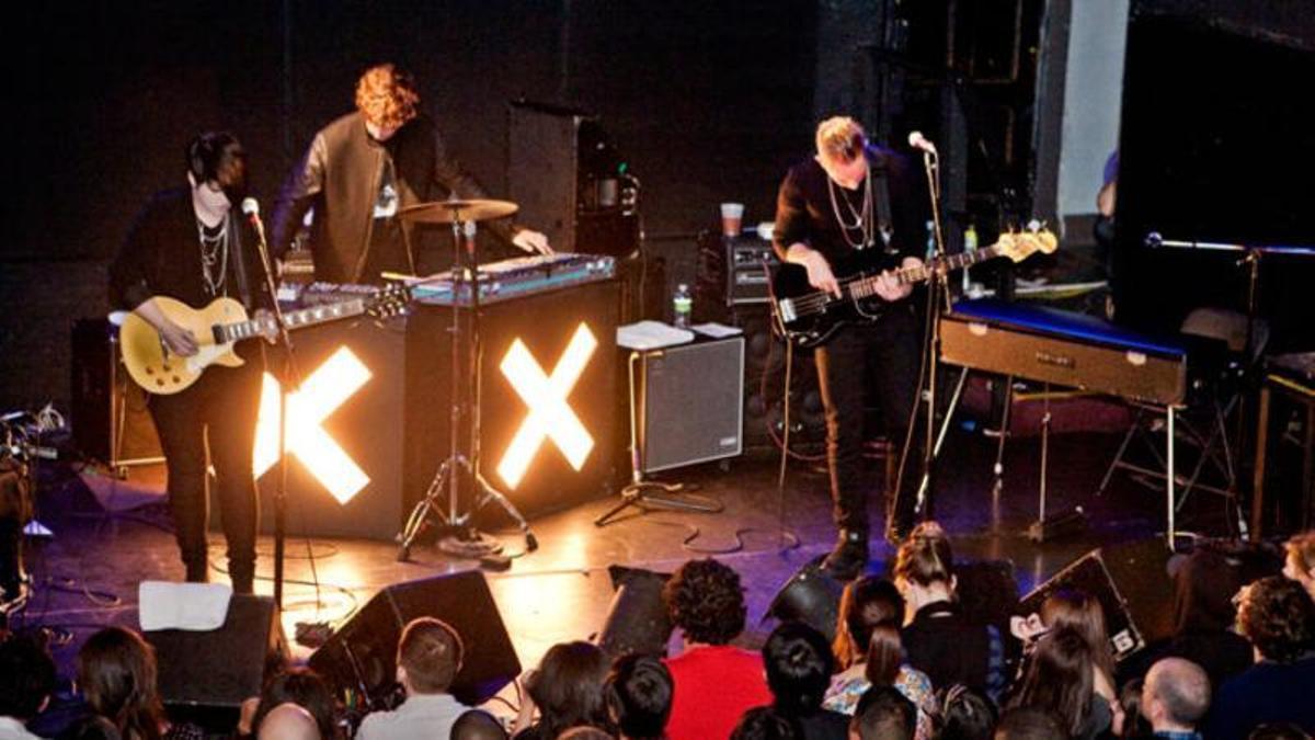 Uno de los primeros conciertos de The xx, en Londres.
