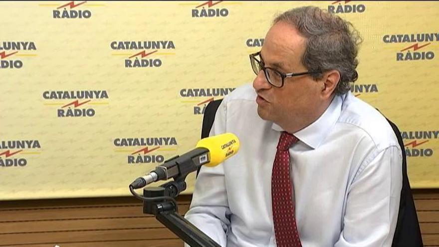 Torra: "Le he explicado a Sánchez que tengo 55 años y nada que perder"