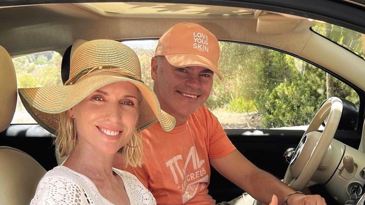 Judit Mascó celebra su 30 aniversario de boda con su marido en Mallorca
