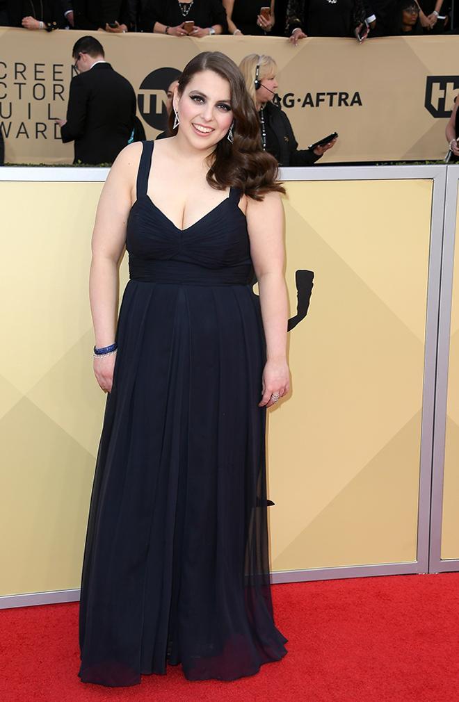 Beanie Feldstein en los premios SAG 2018