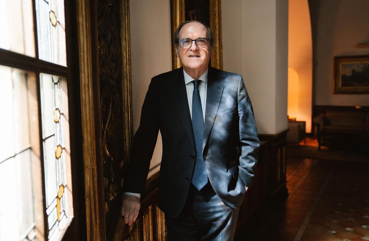 El Defensor del Pueblo, Ángel Gabilondo, en Madrid.
