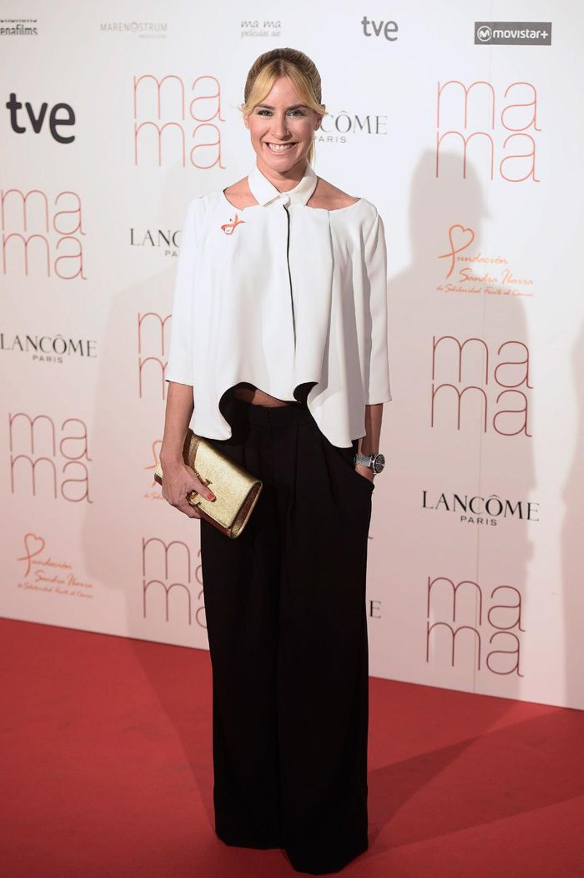 Ainhoa Arbizu en el estreno de Ma ma