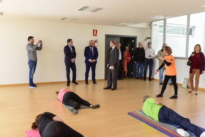 Inaguracion polideportivo cono sur en Pedro ...