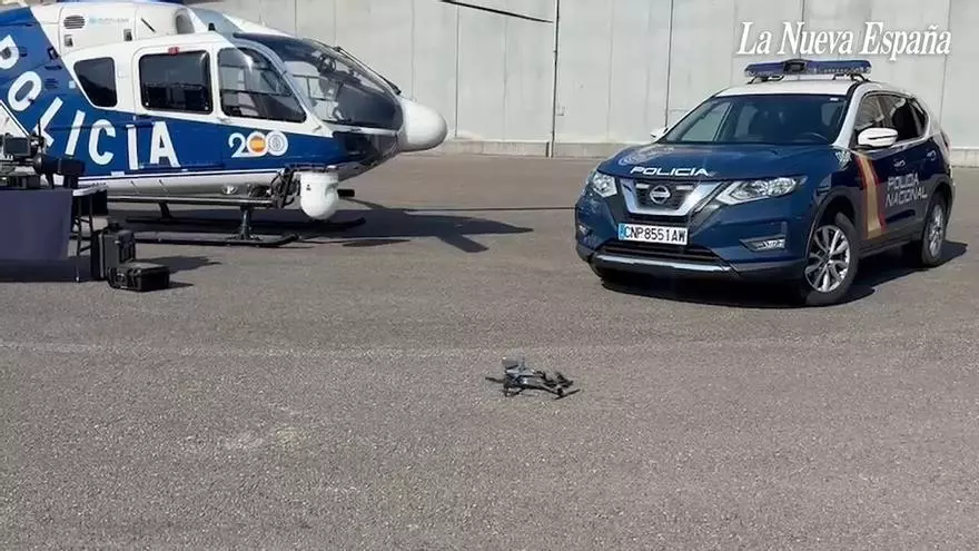 VÍDEO: La Policía Nacional presenta sus nuevos drones