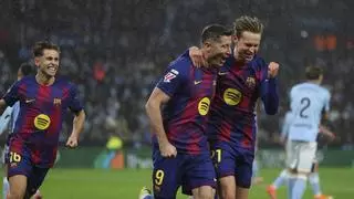 Las carpetas Lewandowski, De Jong y Araujo