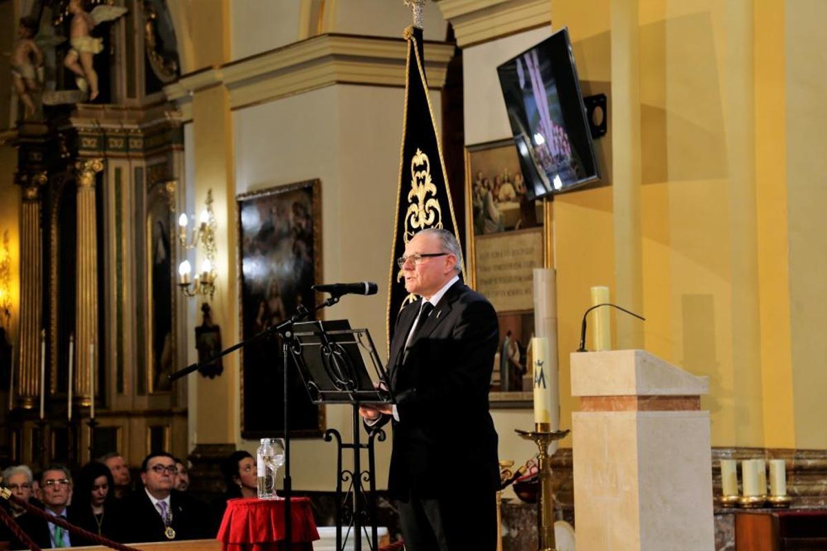 El templo de la Inmaculada acogió el tradicional pregón de Viernes de Dolores de la Semana Santa de Torrevieja El templo de la Inmaculada acogió el tradicional pregón de Viernes de Dolores de la Semana Santa de Torrevieja
