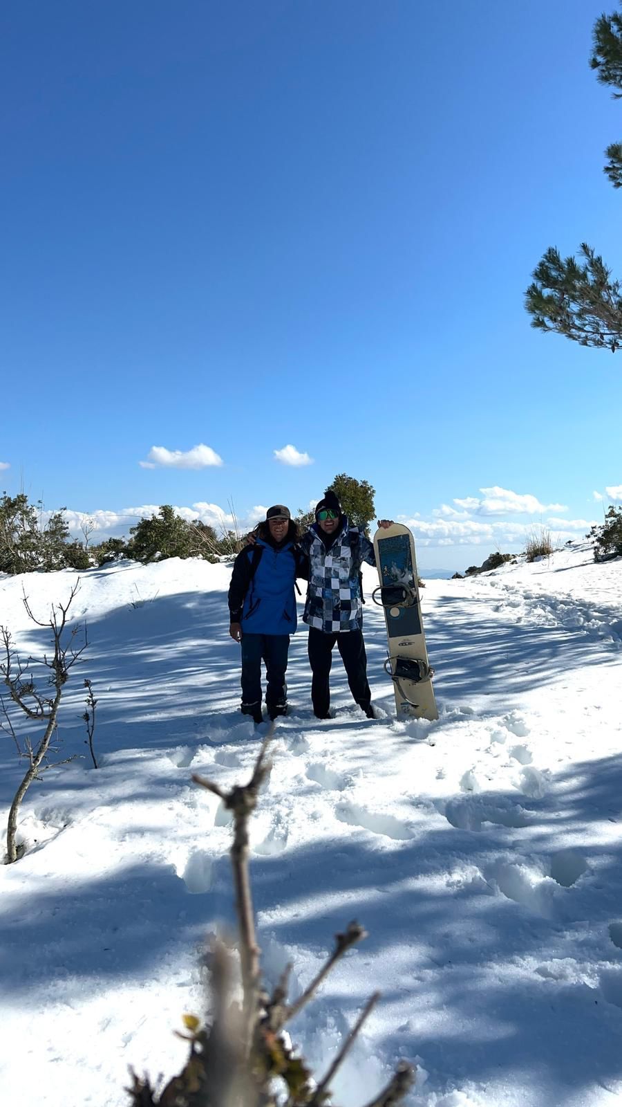 Mit dem Snowboard in der Tramuntana auf Mallorca – großer Spaß mit traumhaftem Ausblick