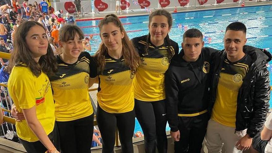 Medallistas del CSS Benavente en el Campeonato de España de Distancias Cortas de Salvamento y Socorrismo