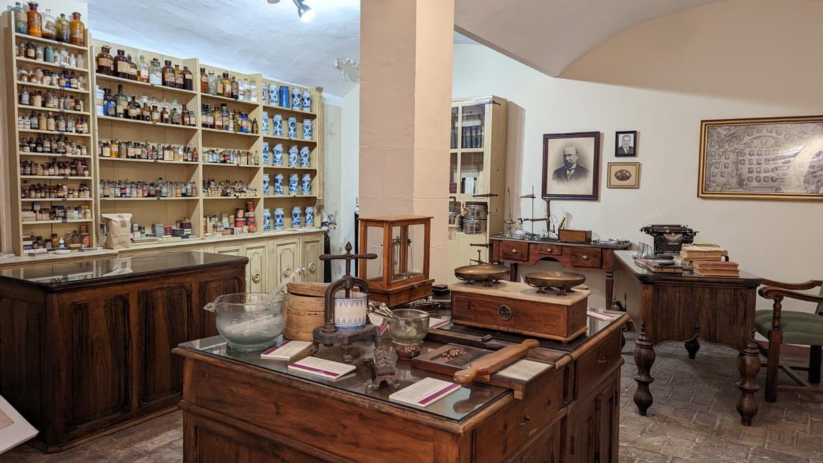 La farmacia Mariano Giménez de Teruel, la más antigua de Aragón.