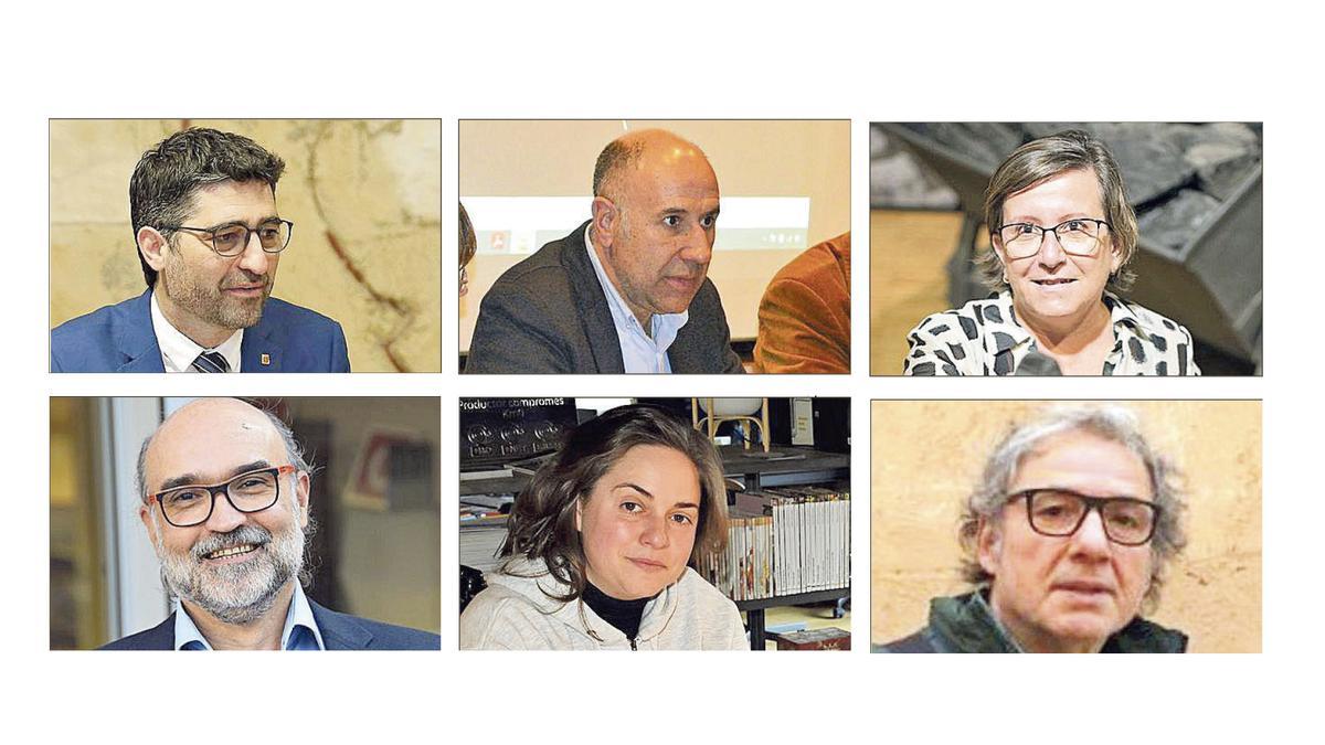 Les veus del debat: Jordi Puigneró, Moisès Masanas, Rosa Serra, J.M. Serarols, Maria Costa i Xavier Fornells