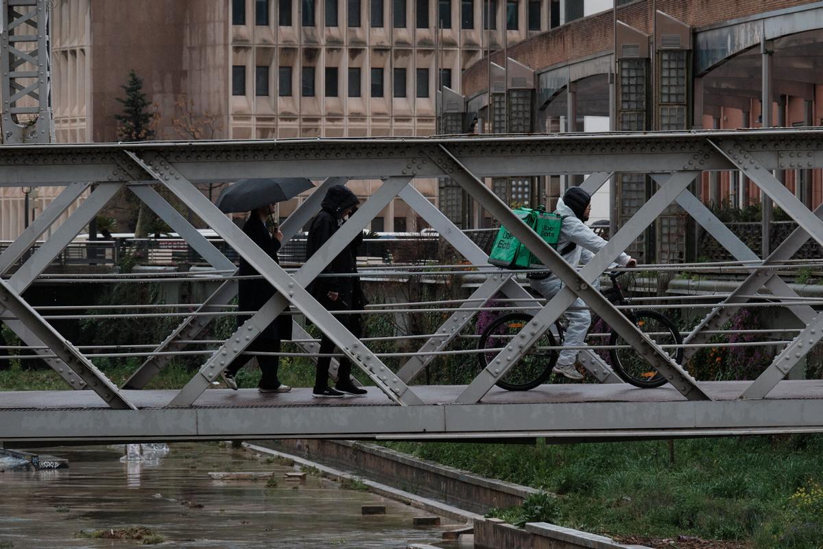 Así ha sido el paso de la borrasca Marta por Málaga capital Así ha sido el paso de la borrasca Marta por Málaga capital