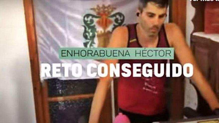 Héctor Catalá completa su Medio Ironman