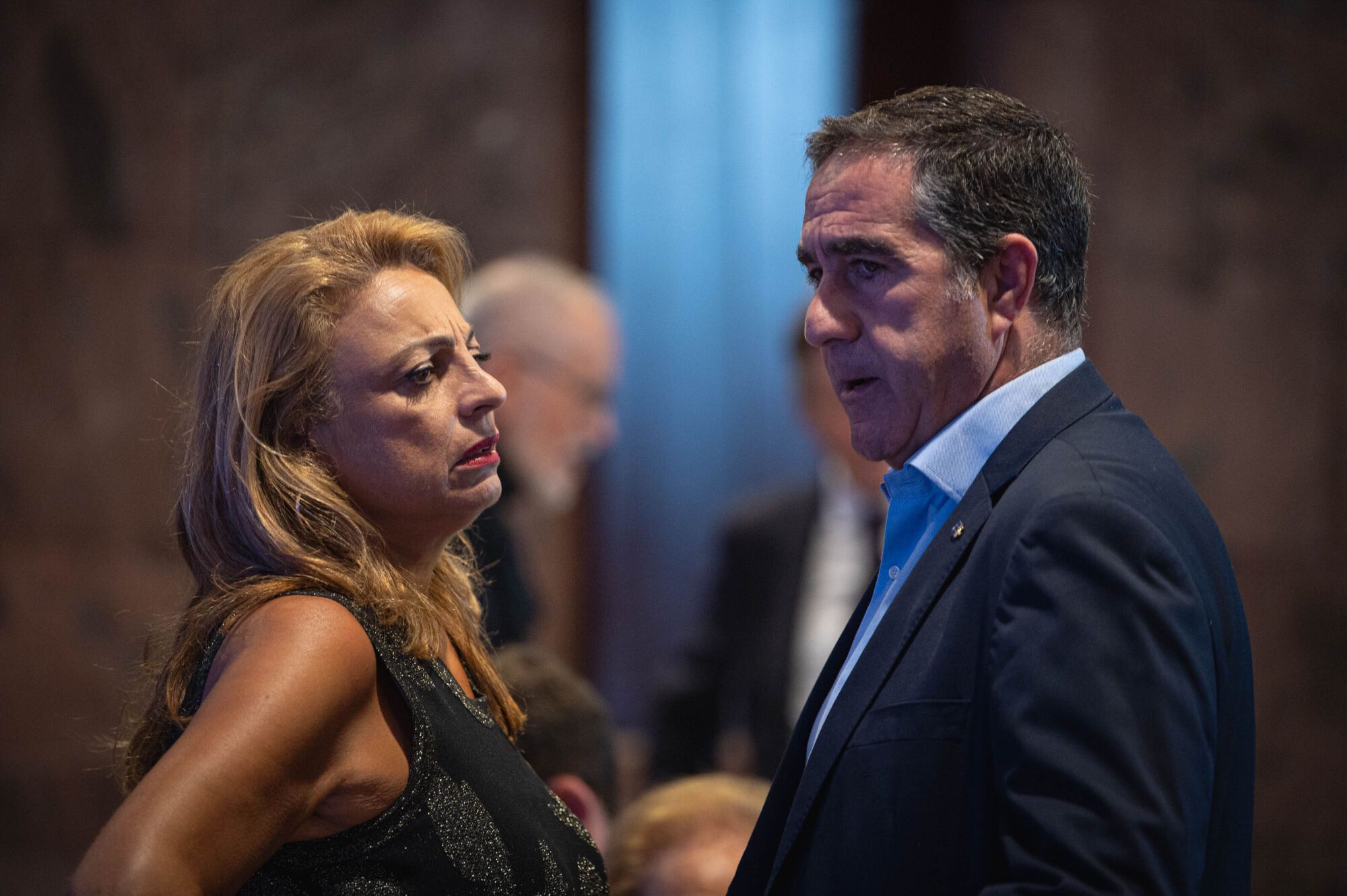 Acto de homenaje al expresidente de Canarias, Adán Martín, cuando se cumplen 15 años de su fallecimiento