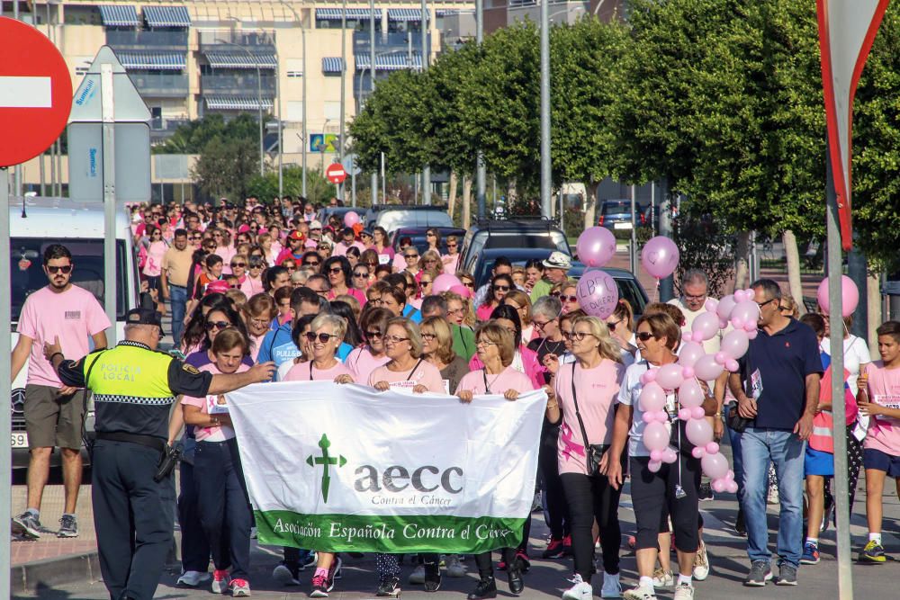 Callosa celebra una marcha contra el cáncer