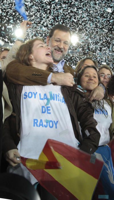 El mítin de Camps y Rajoy en la plaza de toros de València que se pagó en negro