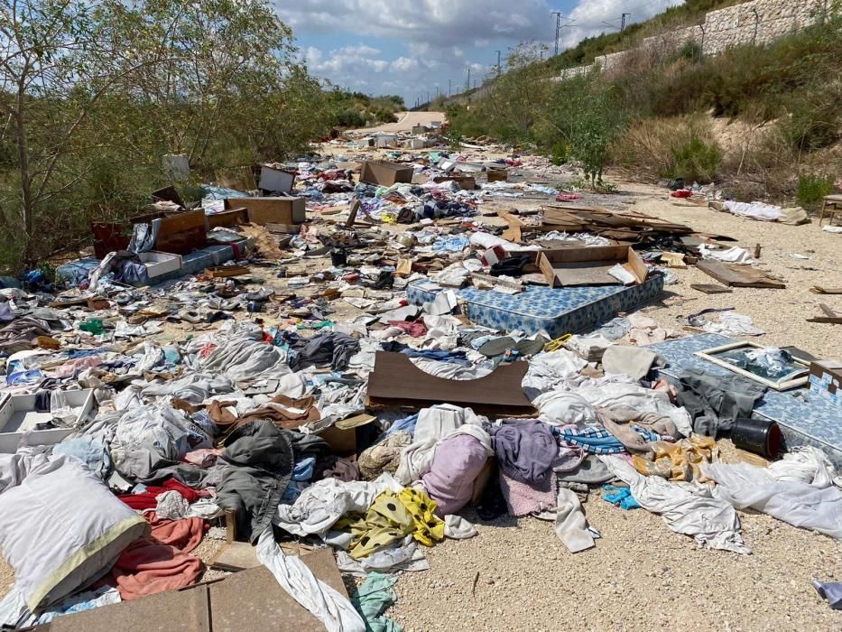 Barranco de Crevillent en la actualidad, imágenes cedidas por el ayuntamiento